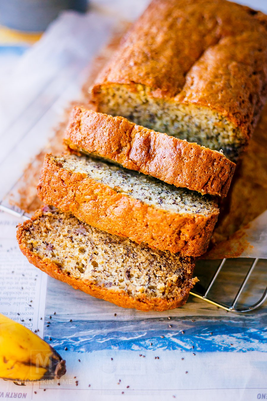 Delicious Chia Seed Banana Bread Recipe - Munchkin Time