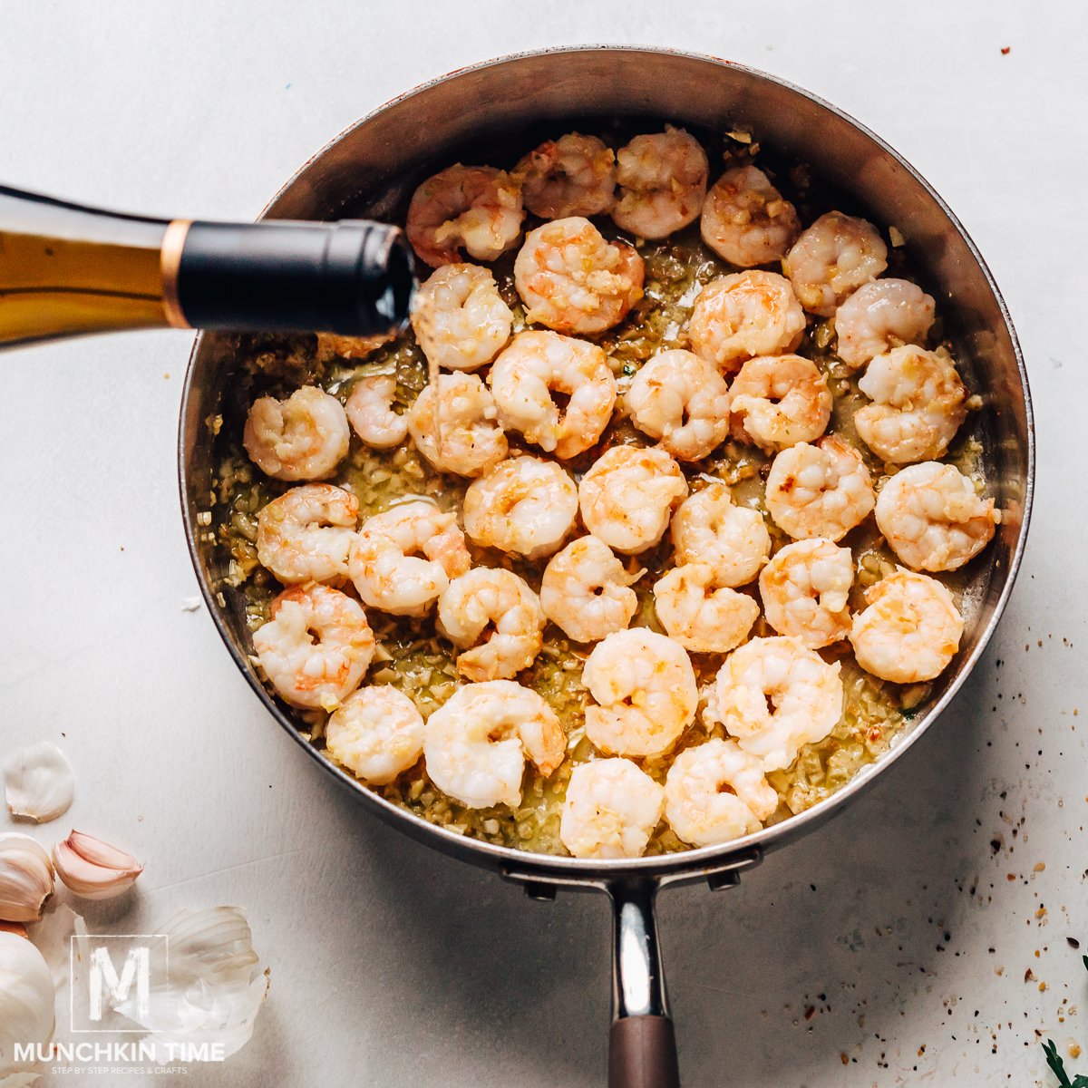 skillet garlic shrimp