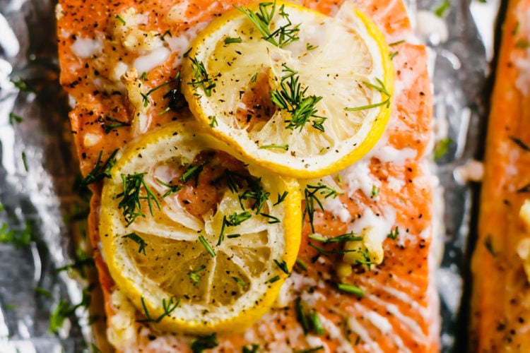 How to Bake Salmon in the Oven - Munchkin Time