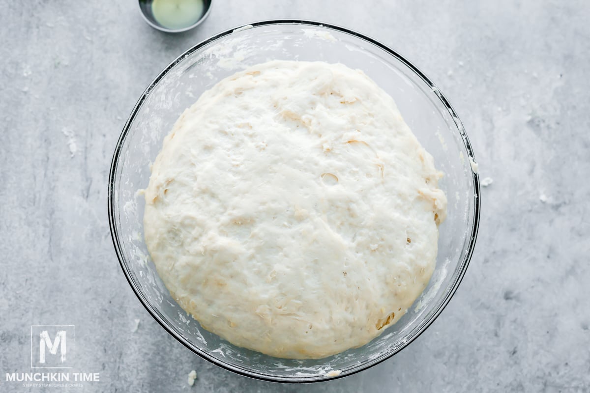 dough doubled in size