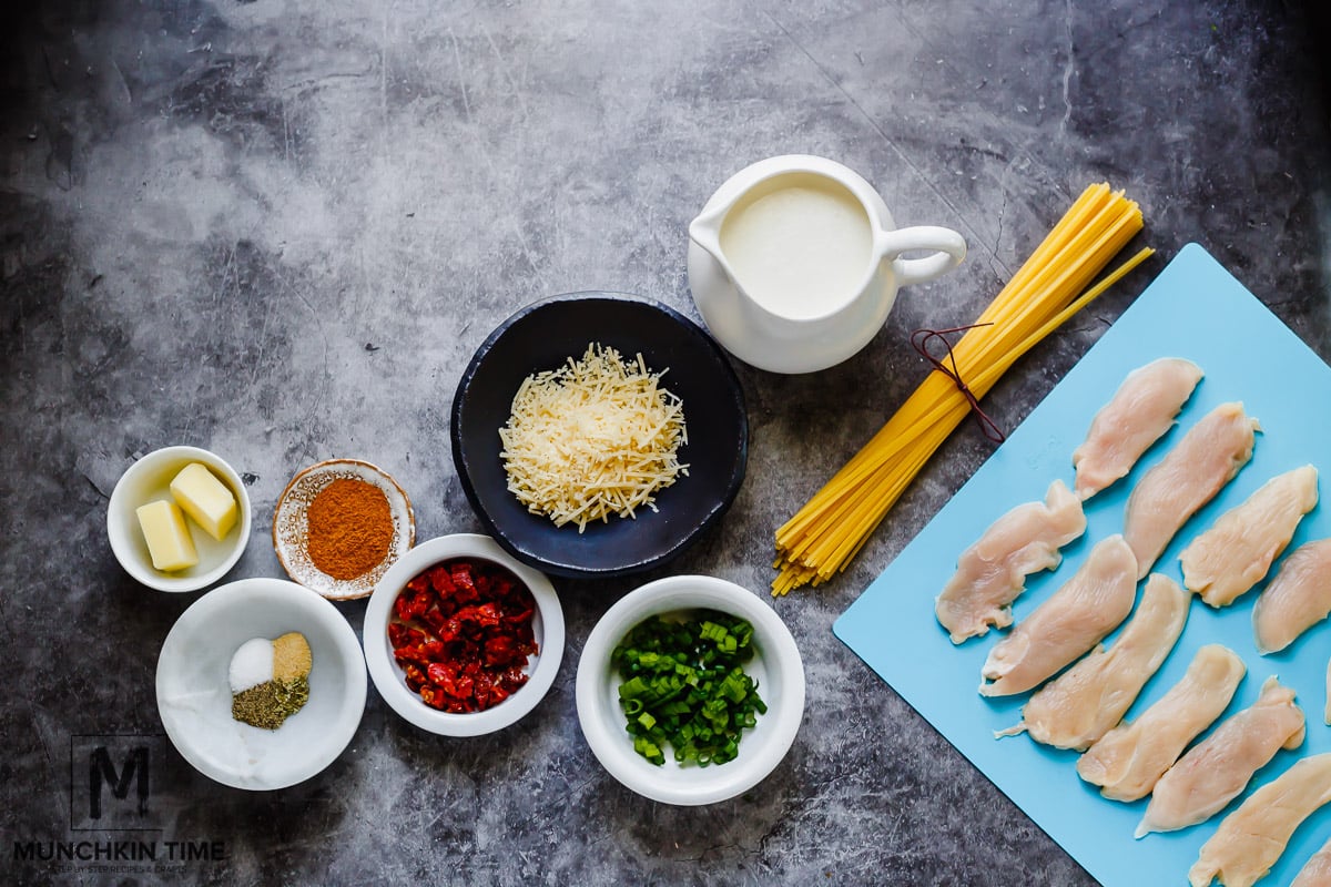  This creamy chicken pasta is by far my favorite pasta recipe.