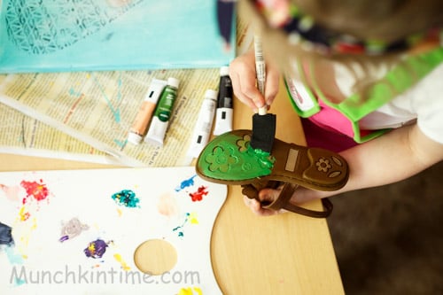 Father's Day Gift Craft Idea for 3 Year Old #kidscraft #fathersday