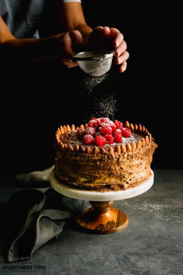 Easy Delicate Chocolate Cake Spartak Recipe