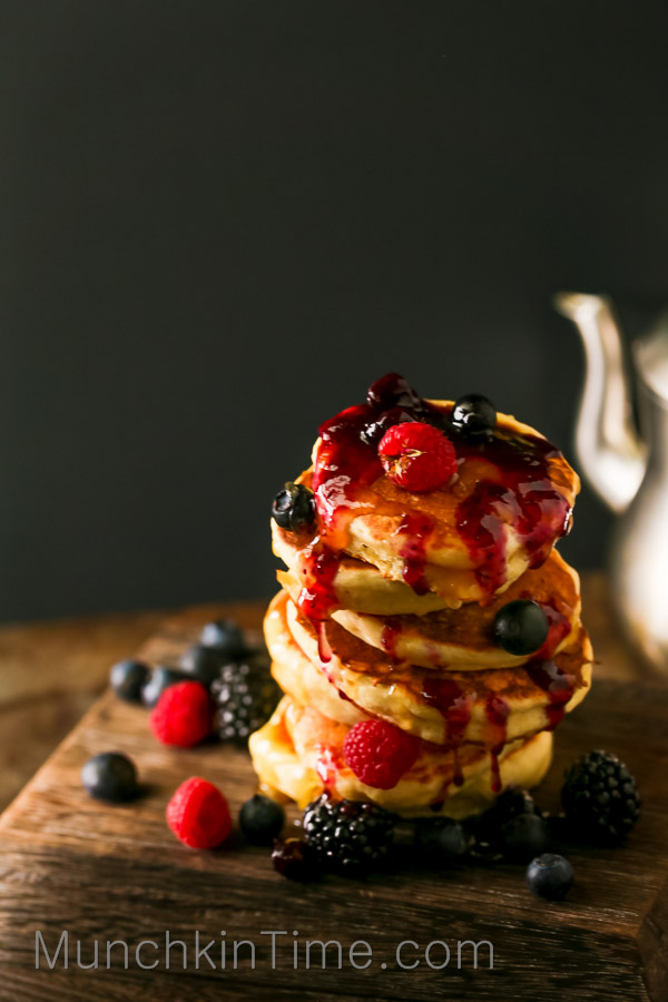 Wake Up To A Better Breakfast With A Quick Kefir Pancakes by Love Keil -- www.munchkintime.com #pancakesrecipe