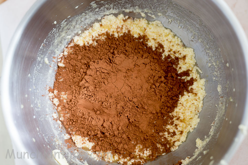 Cacao powder. 