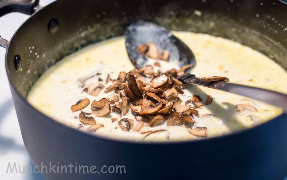 Baby Bella Mushroom & Potato Soup