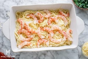 pasta and shrimp