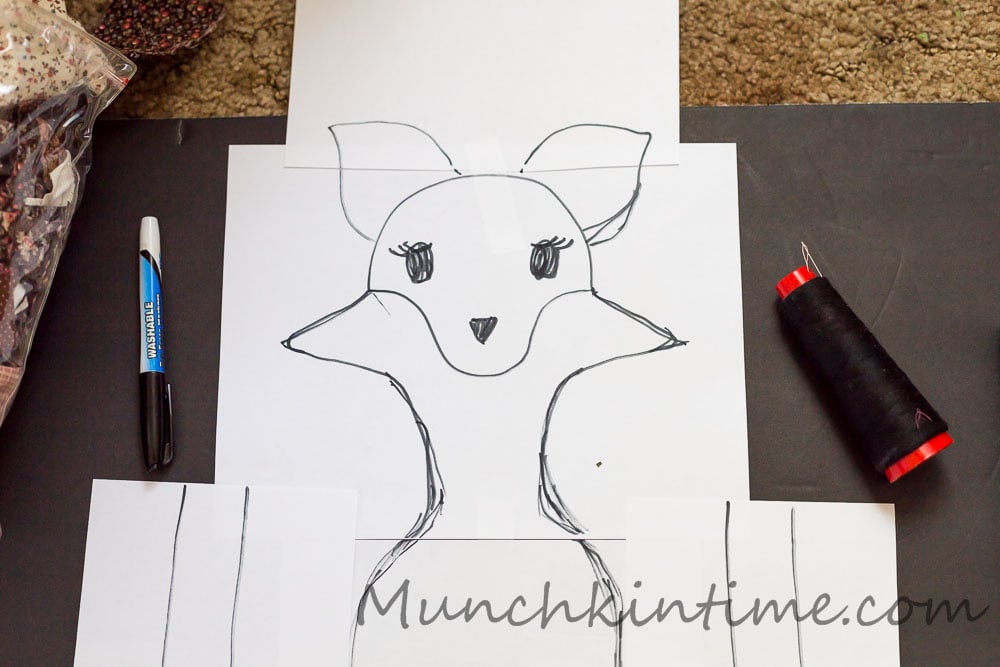 Look! I Made My First Handmade Little Fox Doll With Easy DIY Tutorial