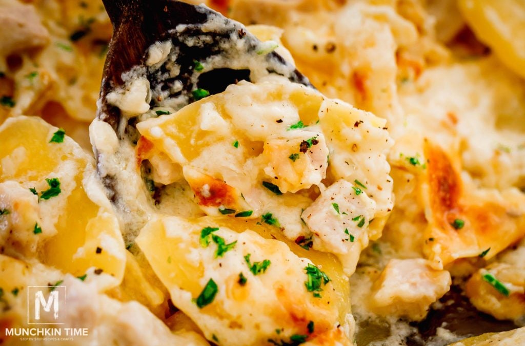 Creamy Turkey Potato Casserole