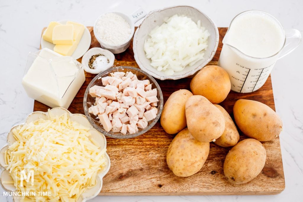 ingredients on a cutting board