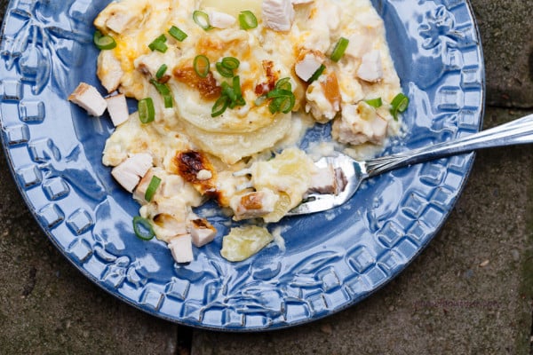 Creamy Turkey Breast and Potato Casserole 
