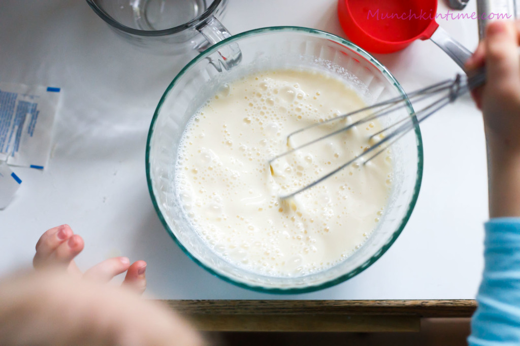 How to Make Jello Cake:  Prepare space in the refrigerator for your Jello Cake. 