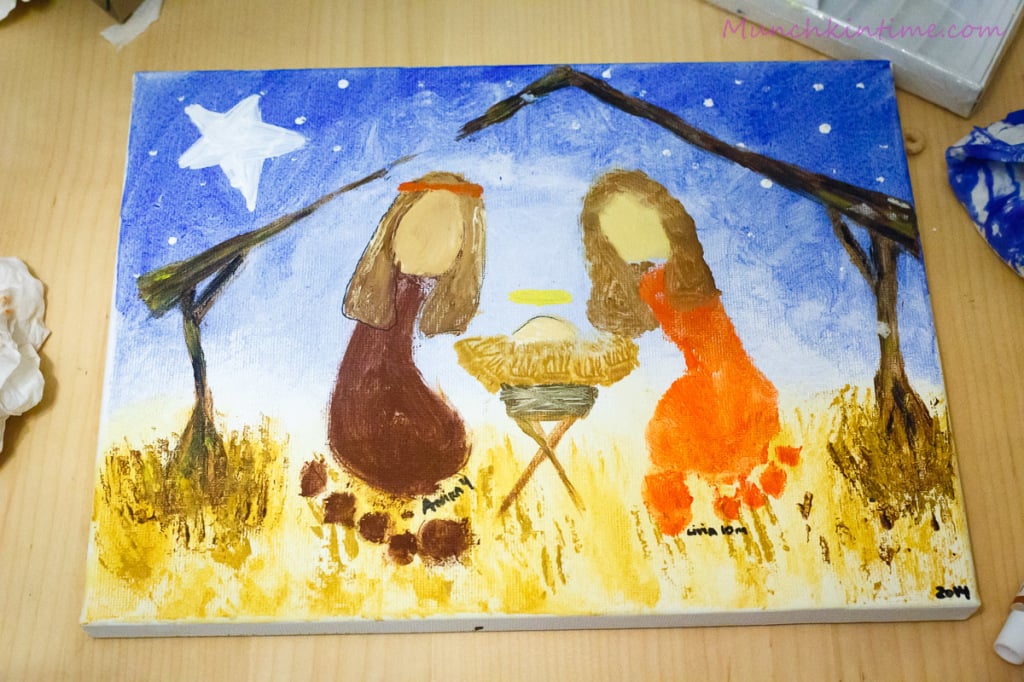 Easy Christmas Nativity Craft 