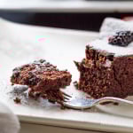 3 Ingredients Gluten Free Chocolate Cake