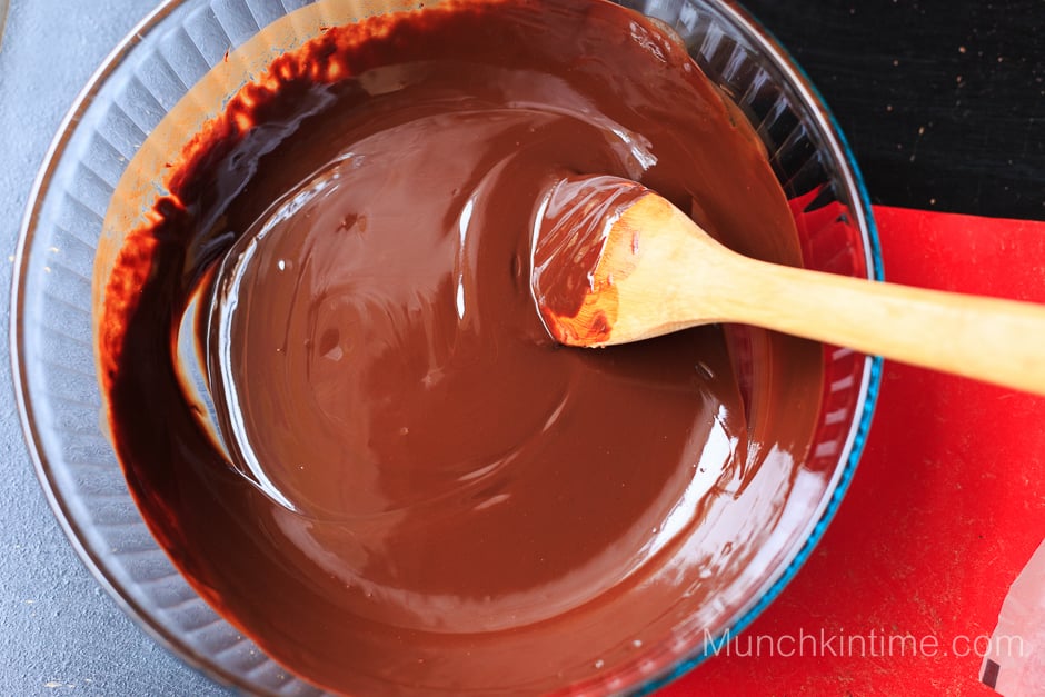 melted chocolate