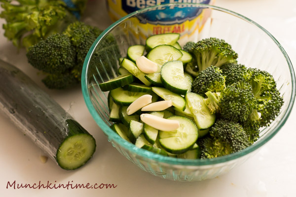 Broccoli Cucumber SALAD Recipe