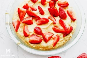 strawberry pie batter