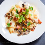 #Potato #Mushroom #Casserole with Caramelized Onions
