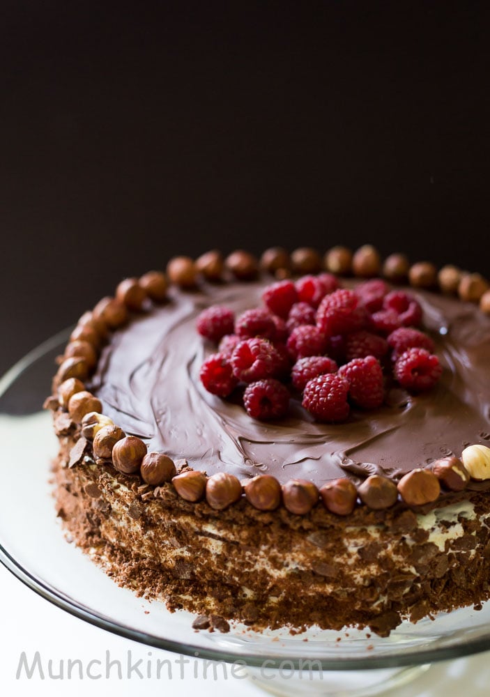 Delicate Chocolate Cake Recipe from Munchkin Time Blog #chocolatecakerecipe