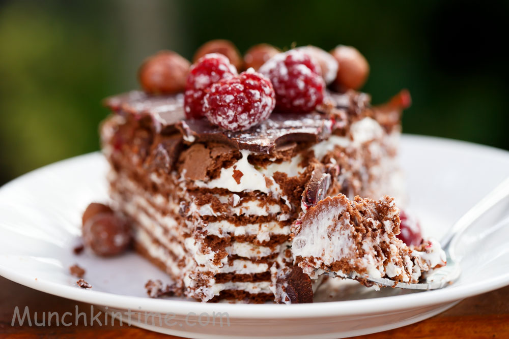 Delicate Chocolate Cake Recipe from Munchkin Time Blog #chocolatecakerecipe