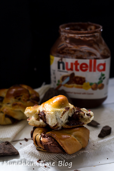  Nutella Twists From Scratch #twists #nutella #dessertrecipes