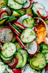 Cucumber Radish Dill Salad