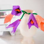 Earth Day Craft for Kids - Egg Carton Tulip FlowersEarth Day Craft for Kids - Egg Carton Tulip Flowers #flowercraft #eggcarton