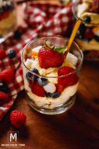 4th of july patriotic berry trifle