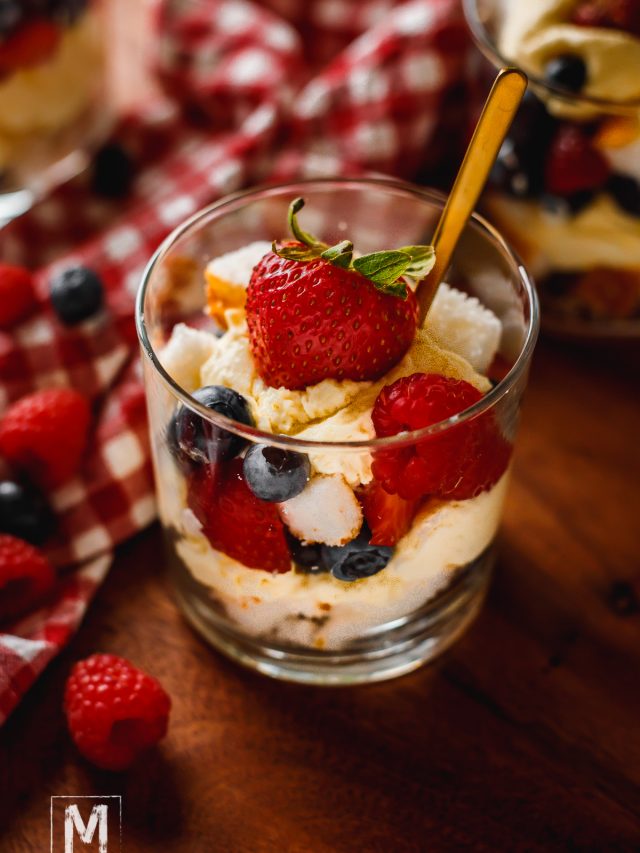 4th of July Patriotic Berry Trifle