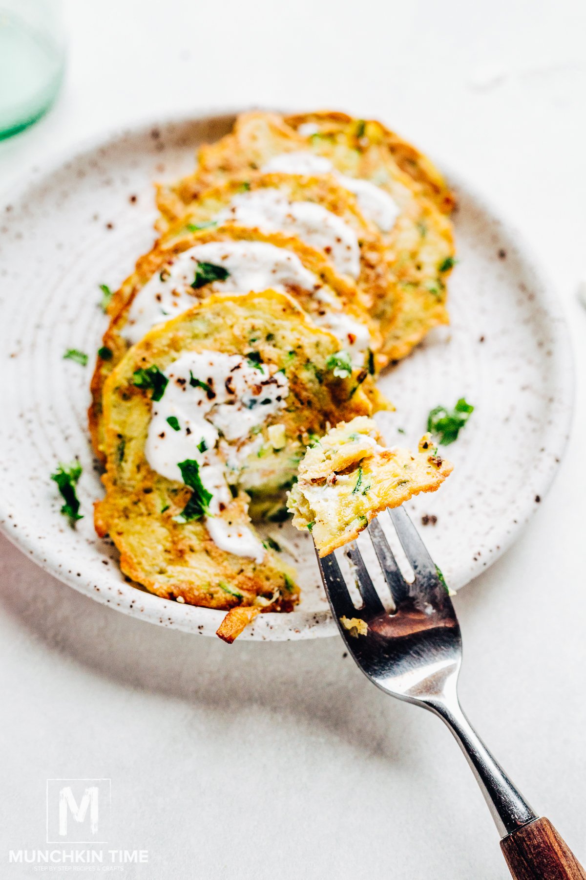 easy zucchini fritters