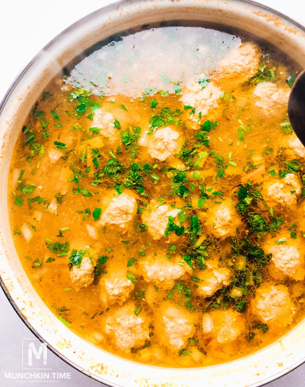 Chicken Meatball Soup Recipe with Rice