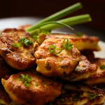Fried Chicken Cutlets with Green Onion // www.munchkintime.com