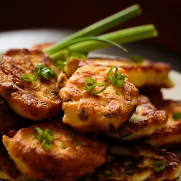 Fried Chicken Cutlets with Green Onion