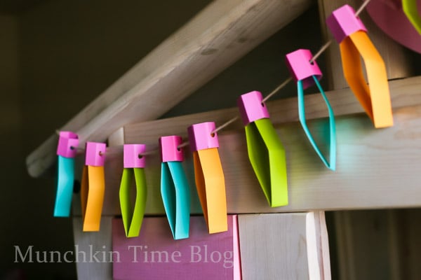  DIY  Kids Room  Decor  Paper Lights Munchkin Time