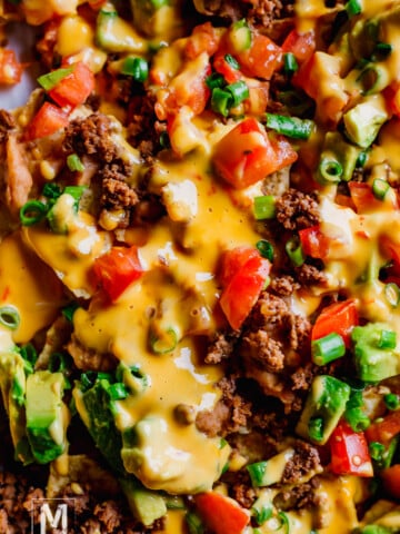 The Best Homemade Nachos With Ground Beef