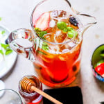 How to Make Iced Tea with Step by Step Tutorial - Delicious drink to enjoy on a hot summer day! -- #howtomakeicedtea #drinksrecipe