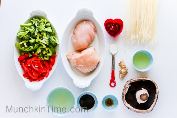 Ingredients Needed to make Stir Fry