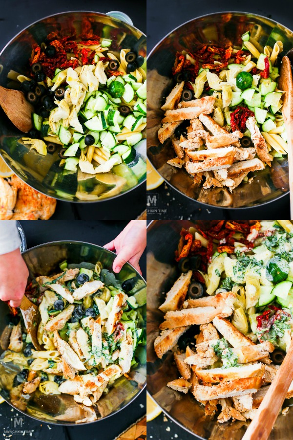 Italian Pasta Salad Recipe is what Taste of Italy is all about. #tasteofItaly