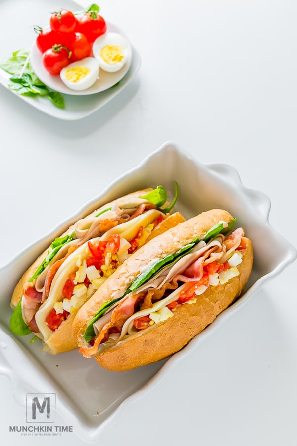 8-ingredient Hoagie Sub Sandwich Recipe For Tailgate Party