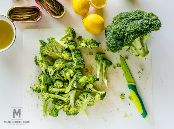 Grilled Broccoli Recipe with Anchovy Rosemary Dressing