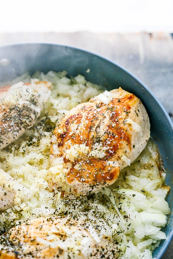 Easy Creamy Chicken Tarragon Recipe - munchkintime.com