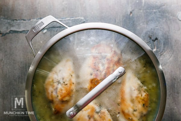 Easy Creamy Chicken Tarragon Recipe - Munchkintime.com