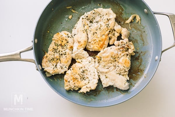 Creamy Chicken Pasta with Broccoli and Bacon Crumbs - Video Inside