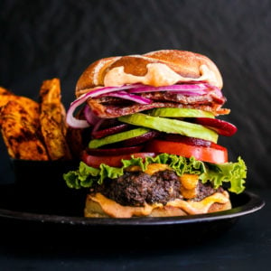 Best Hamburger Recipe to make for Father's Day from Munchkintime.com
