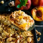 Scrumptious Peach Pie Walnut Bars Recipe - it is so GOOD!!!