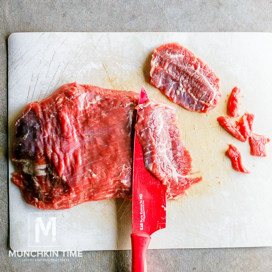 how to cut steak