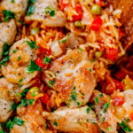Spanish Chicken Thighs and Rice