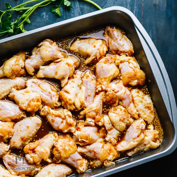 chicken in a baking dish