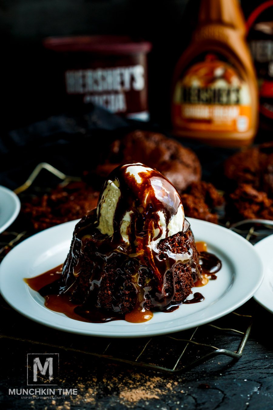 The Best Chocolate Cake a.k.a Molten Lava Cake - Munchkin Time