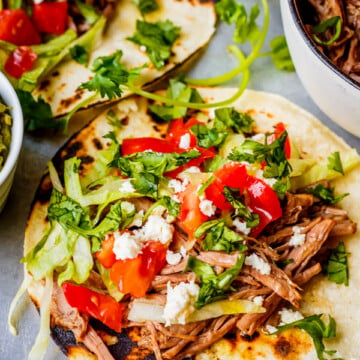 Easy Slow Cooker Pot Roast Tacos Recipe